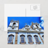 Carte postale de l'église Pelorinho (Devant / Derrière)