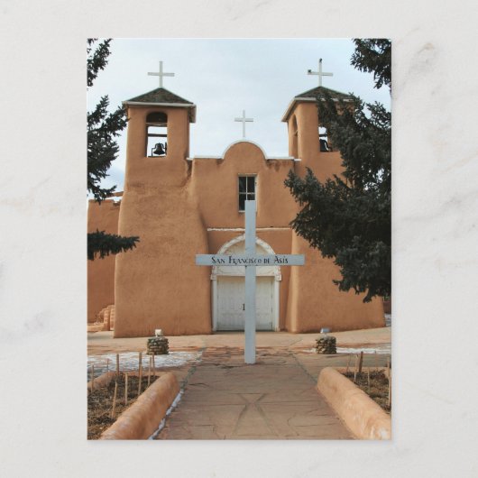 Carte postale de l'église San Francisco de Asis (Devant)