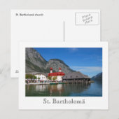 Carte postale de l'église St. Bartholomä (Devant / Derrière)
