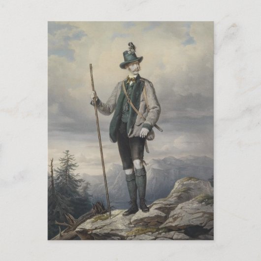 Carte postale de l'empereur François-Joseph d'Autr (Devant)