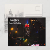 Carte postale de l'Empire State et de Washington S (Devant / Derrière)
