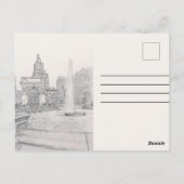 Carte postale de l'Empire State et de Washington S (Dos)
