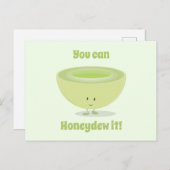 Carte postale de l'encouragement | de miellée (Devant / Derrière)