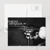 Carte postale de l'ennemi Armada - David Henry Bla (Devant / Derrière)