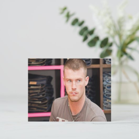 Carte postale de l'ennemi Armada - David Henry Col (Debout devant)