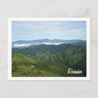 carte postale de l'Équateur