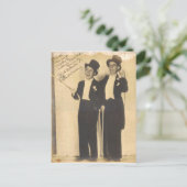 Carte postale de l'équipe de comédie classique Whe (Debout devant)