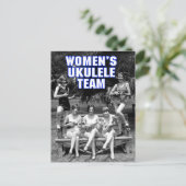 Carte postale de l'équipe Uke de femmes (Debout devant)