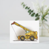 Carte postale de l'équipement de construction de g (Debout devant)