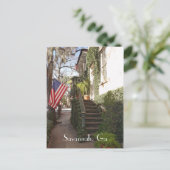 Carte postale de l'escalier Savannah (Debout devant)