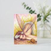 Carte postale de l'escargot (Debout devant)