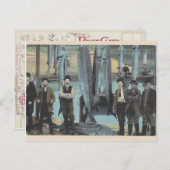 Carte postale de l'esturgeon de 1914 - Prise d'est (Devant / Derrière)