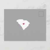 Carte postale de l'État de déménagement de la Caro (Dos)