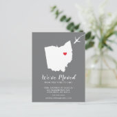 Carte postale de l'État de déménagement OHIO (Debout devant)