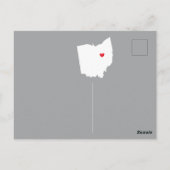 Carte postale de l'État de déménagement OHIO (Dos)