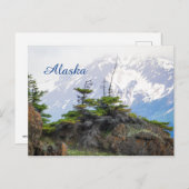 Carte postale de l'État de l'Alaska - Bluffs et Mo (Devant / Derrière)