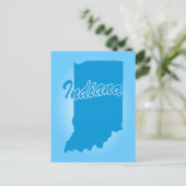 Carte postale de l'État de l'Indiana (Debout devant)