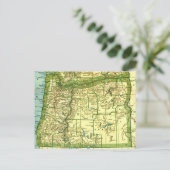Carte postale de l'État de l'Oregon (Debout devant)