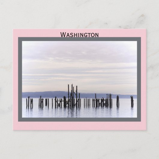 Carte postale de l'État de Washington (Devant)