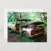 Carte postale de l'État de Washington : La rouille (Devant / Derrière)