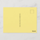 Carte postale de l'État doré de Californie (Dos)