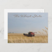 Carte postale de l'État du blé (Devant / Derrière)