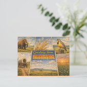 Carte postale de l'État du Nebraska (Debout devant)