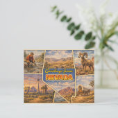 Carte postale de l'État du Nevada (Debout devant)