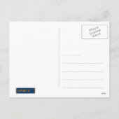 Carte postale de l'étoile de Noël (Dos)