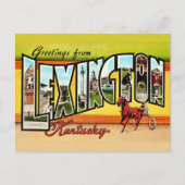 Carte postale de Lexington Kentucky (Devant)