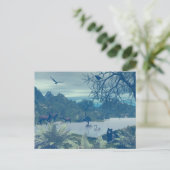 Carte postale de l'explosion de la nature (Debout devant)