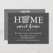 Carte postale de l'Faire-part de déménagement de l (Devant / Derrière)