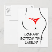 Carte postale de l'heure inférieure (Devant / Derrière)