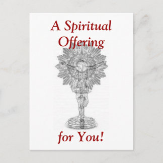 Carte postale de l'heure Sainte