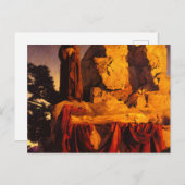 Carte Postale De l'histoire de Blanche-Neige, 1912 par Parrish (Devant / Derrière)