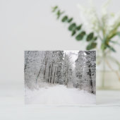 carte postale de l'hiver (Debout devant)