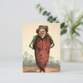Carte postale de l'homme légume victorien  (Debout devant)