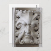 Carte postale de l'Homme Vert - Canterbury (Devant / Derrière)