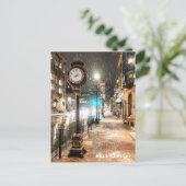 Carte postale de l'horloge West Chester (Debout devant)