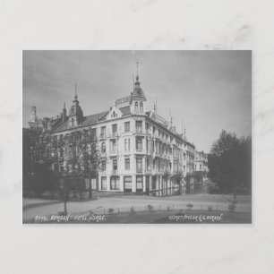 Carte postale de l'hôtel Bergen vintage