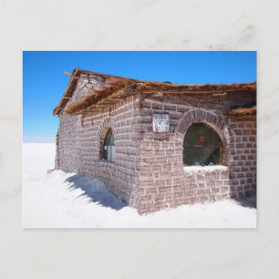Carte postale de l'hôtel de sel d'Uyuni