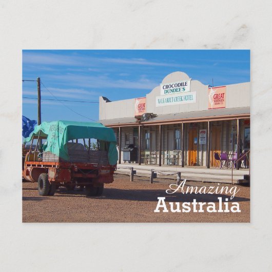 Carte postale de l'hôtel Walkabout Creek (Devant)