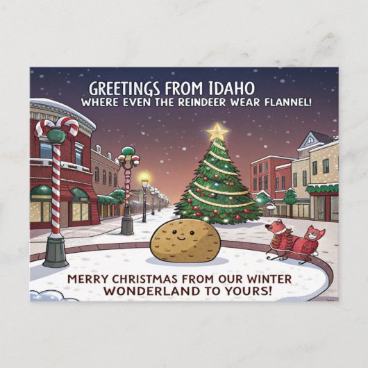 Carte postale de l'IDAHO (Devant)