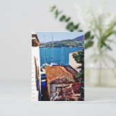 Carte postale de l'île d'Aegina (Debout devant)