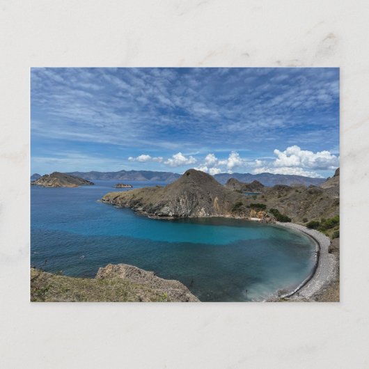 Carte postale de l'île de Komodo (Devant)