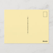 Carte postale de l'île de la Barbade (Dos)