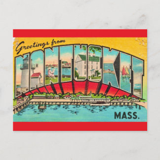 Carte postale de l'île de Nantucket