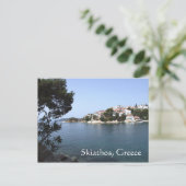 Carte postale de l'île de Skiathos, Grèce (Debout devant)