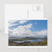 Carte postale de l'île de Skye en Écosse (Devant / Derrière)