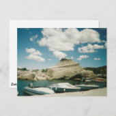 Carte postale de l'île de Zakynthos Grèce (Devant / Derrière)